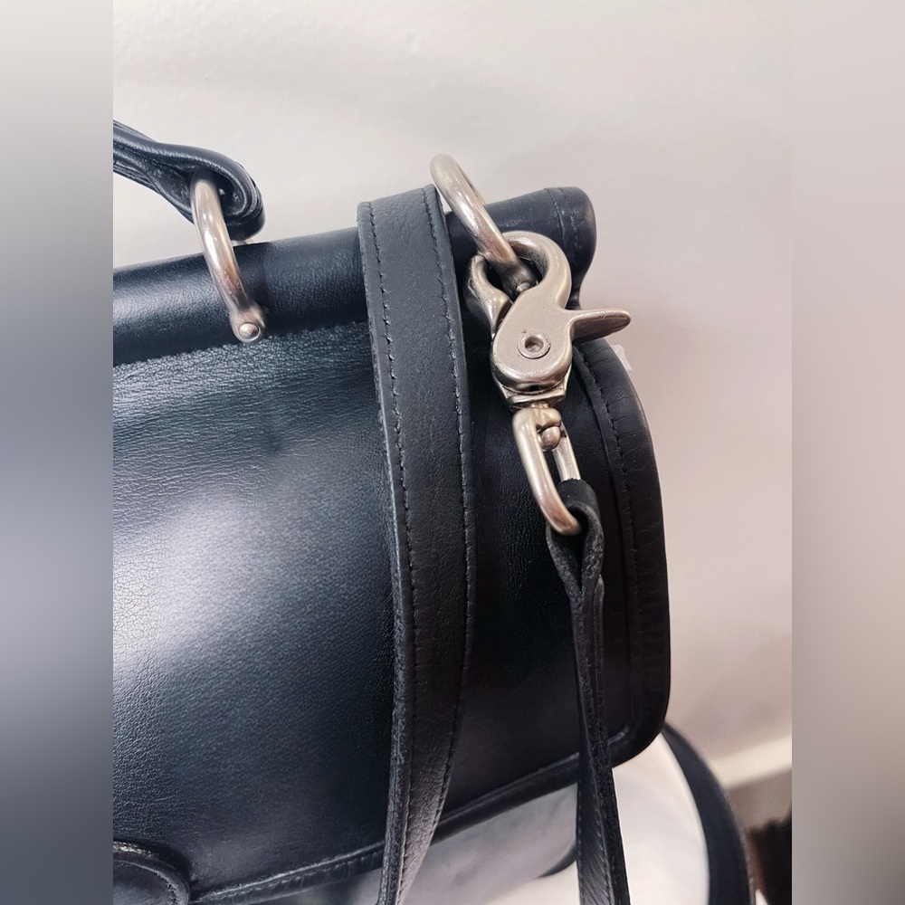 Vintage 90s Coach Willis Convertible Satchel #9927 - Picture 4 of 10
